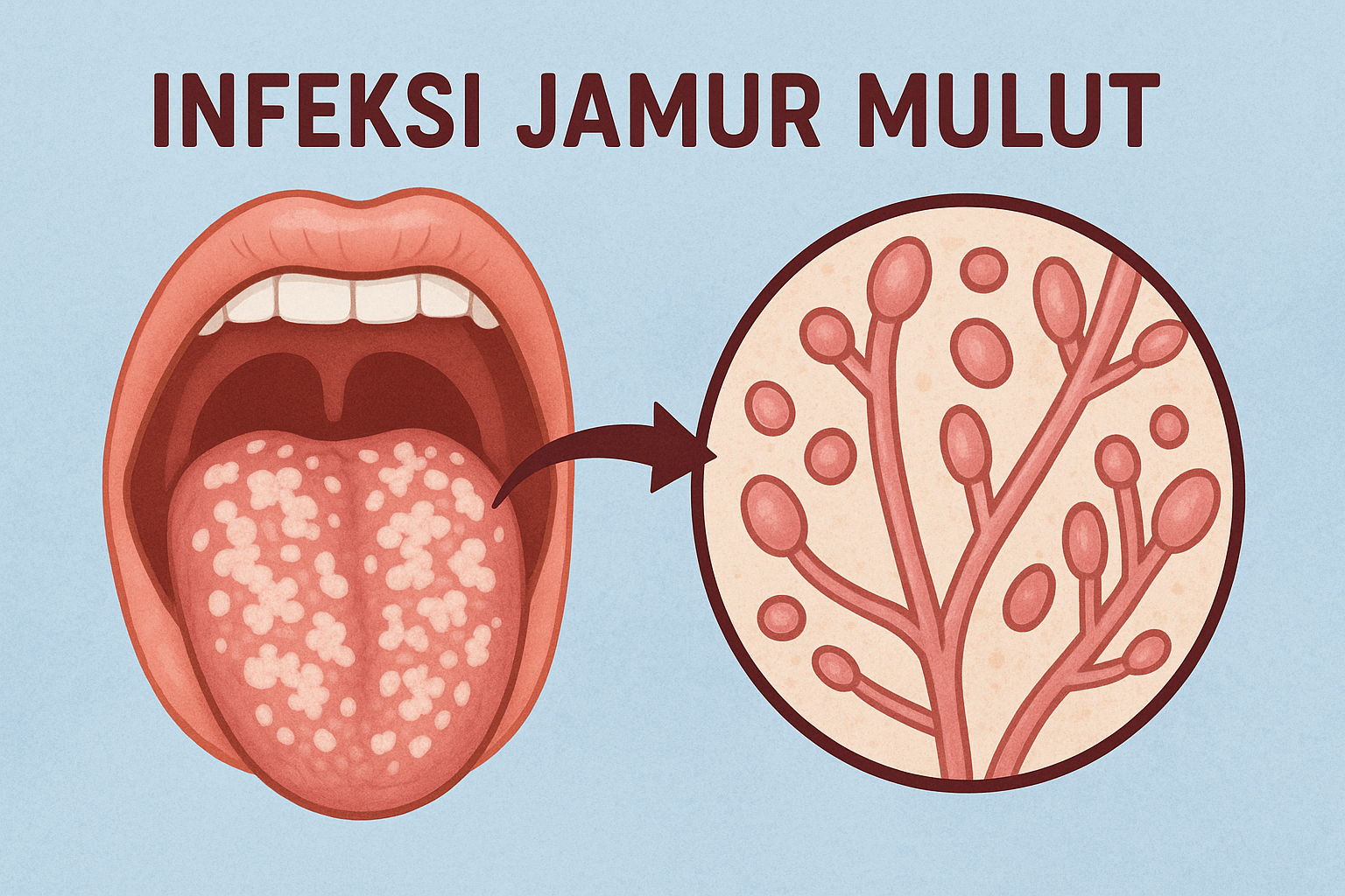 Infeksi Jamur Mulut
